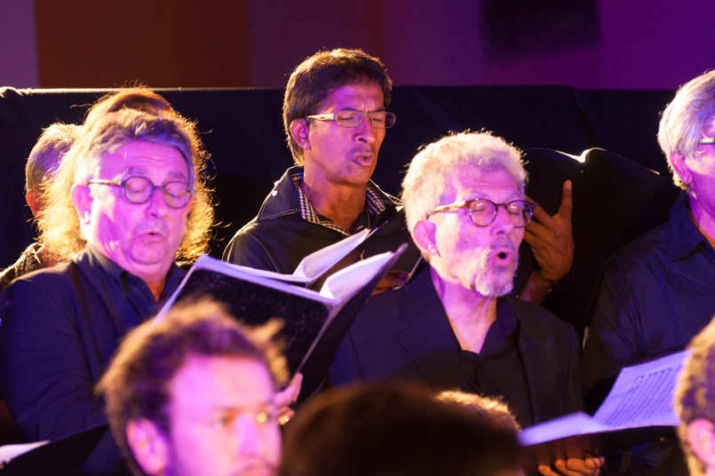 Choir of the academy and festival Monts en Musique